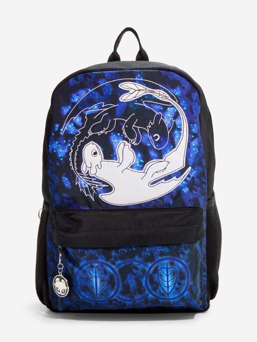New How To Train Your Dragon Night Fury and Light Fury Design Backpack